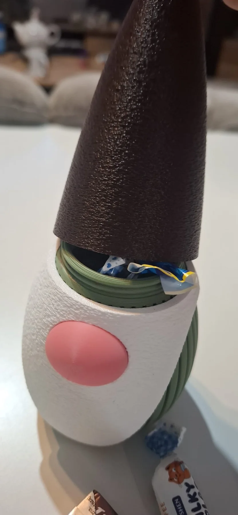 Skrzat — pojemnik i lampka